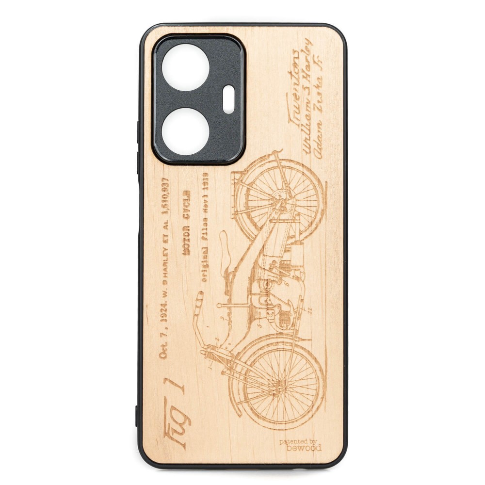 Drewniane Etui Bewood Realme C55 HARLEY PATENT ANIEGRE (1)