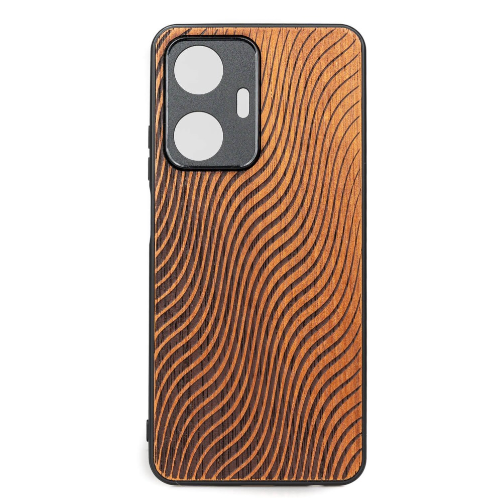 Drewniane Etui Bewood Realme C55 FALE MERBAU (1)