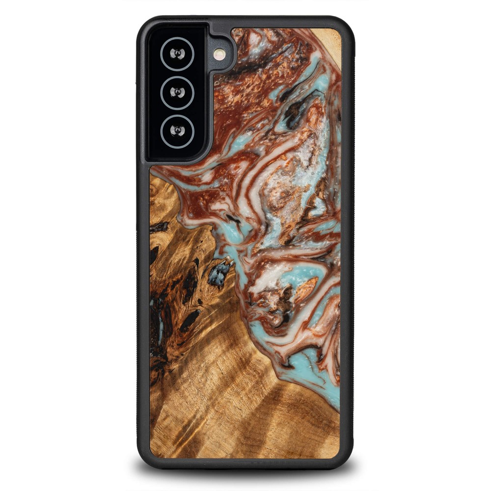 Etui Bewood Unique na Samsung Galaxy S21 - Planets - Jowisz (1)