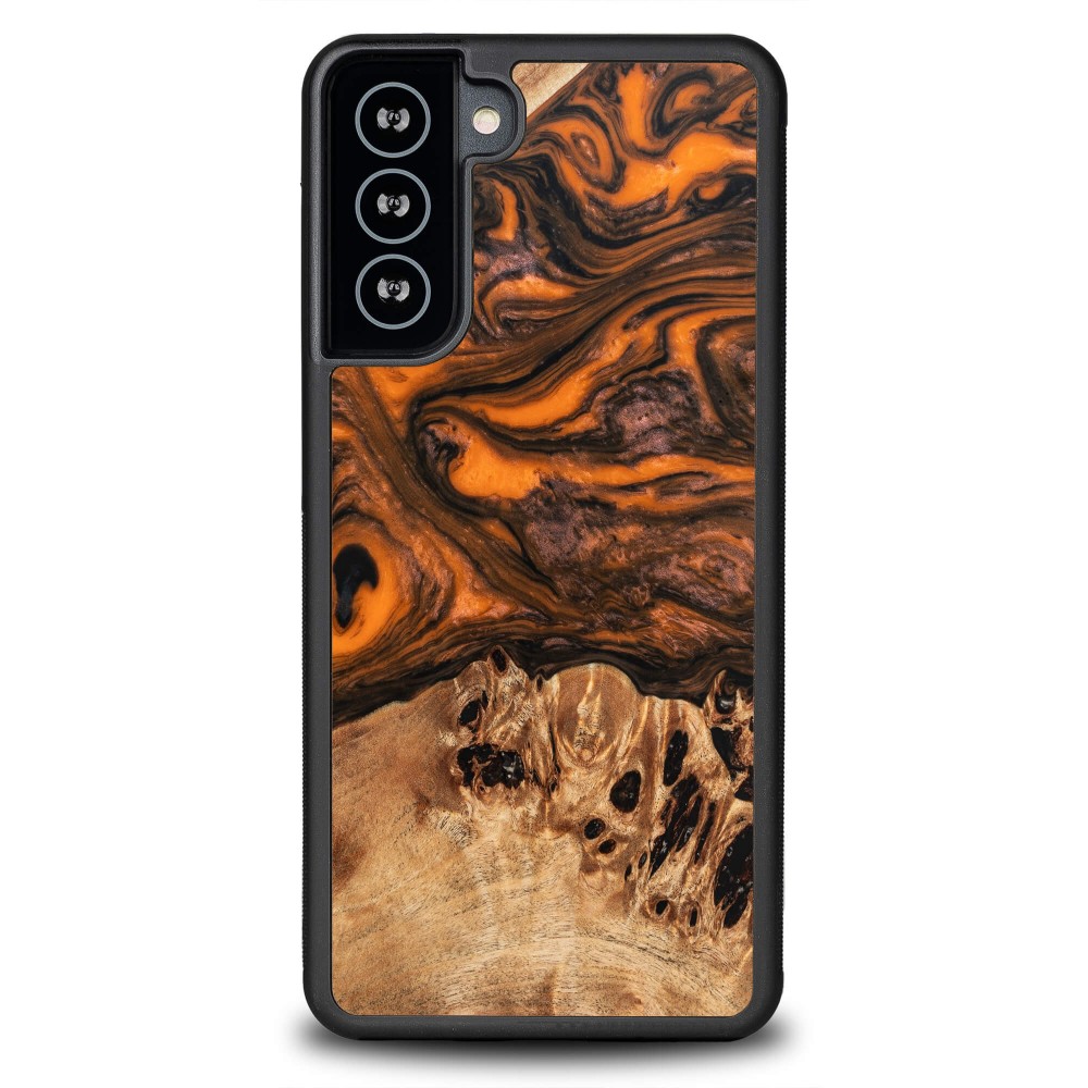 Etui Bewood Unique na Samsung Galaxy S21 - Orange (1)