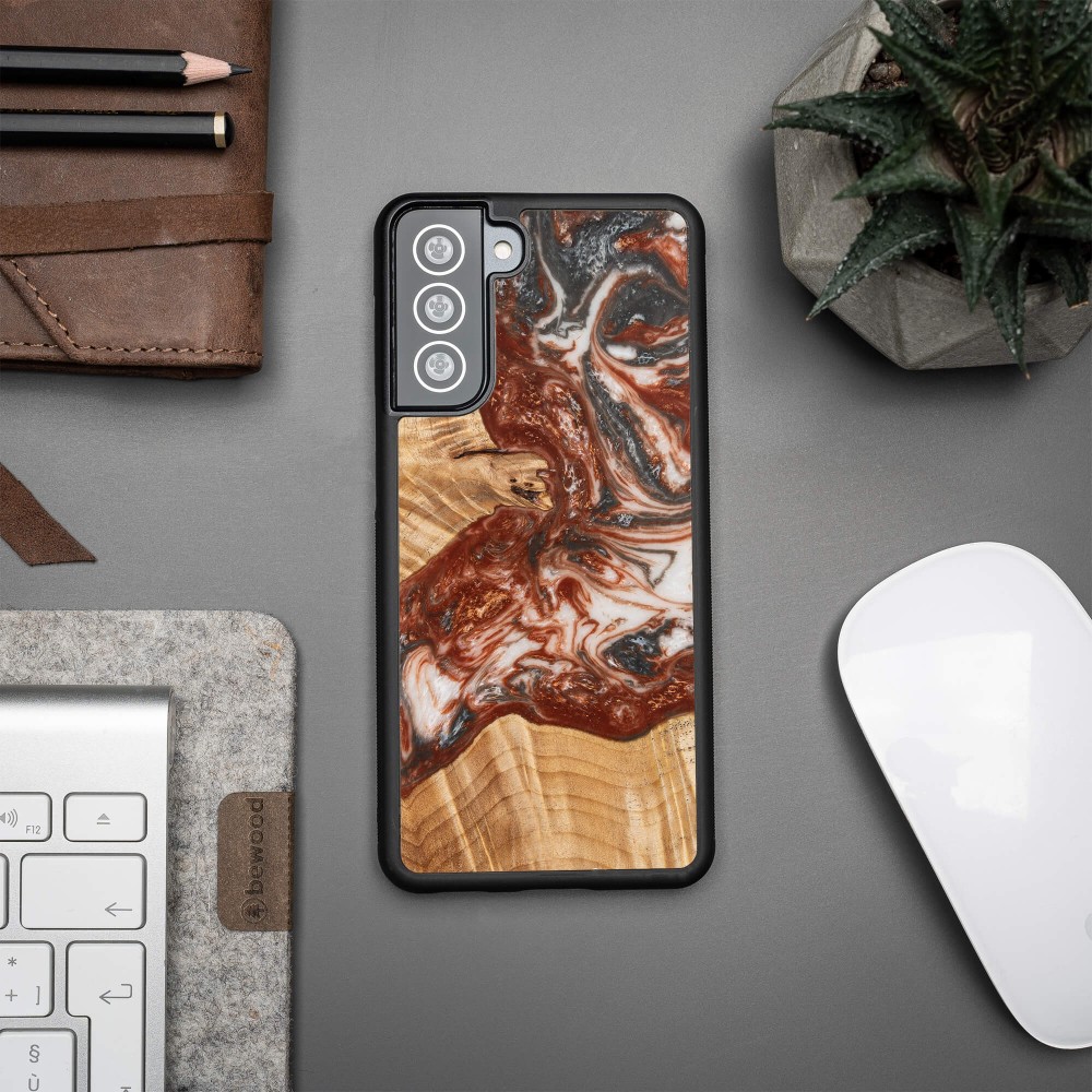 Etui Bewood Unique na Samsung Galaxy S21 Plus - Planets - Wenus (3)