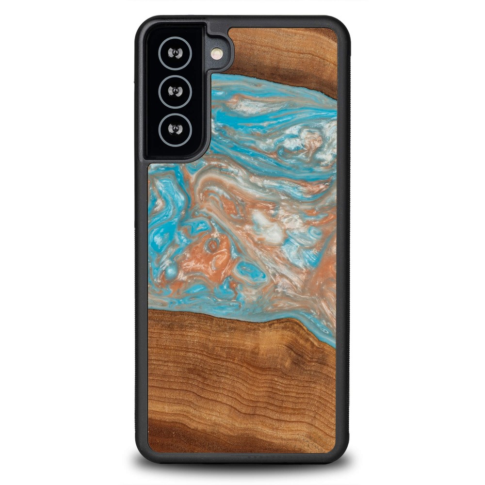 Etui Bewood Unique na Samsung Galaxy S21 Plus - Planets - Saturn (1)