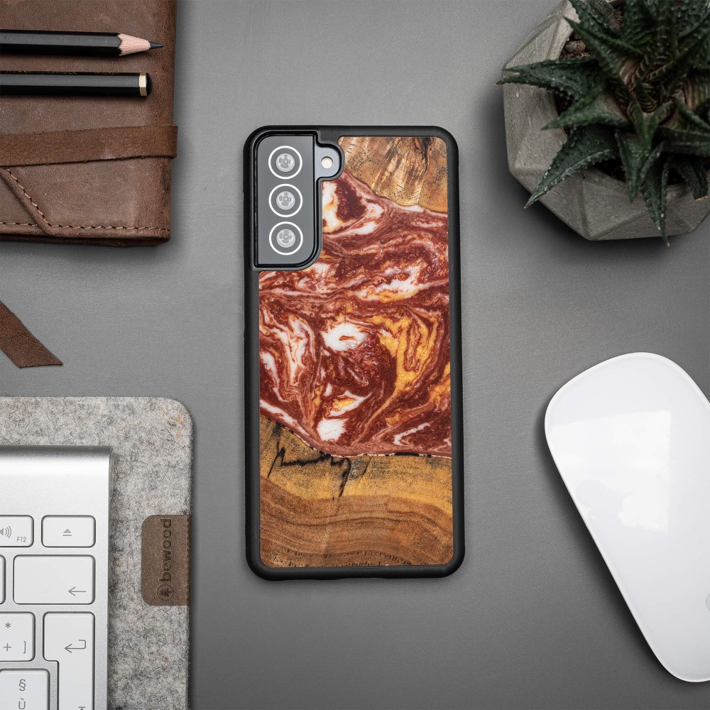 Etui Bewood Unique na Samsung Galaxy S21 Plus - Planets - Mars (3)