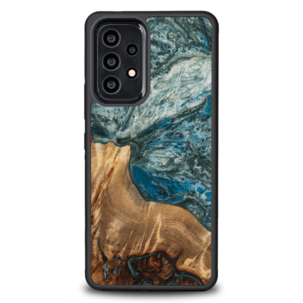 Etui Bewood Unique na Samsung Galaxy A73 5G - Planets - Ziemia (1)