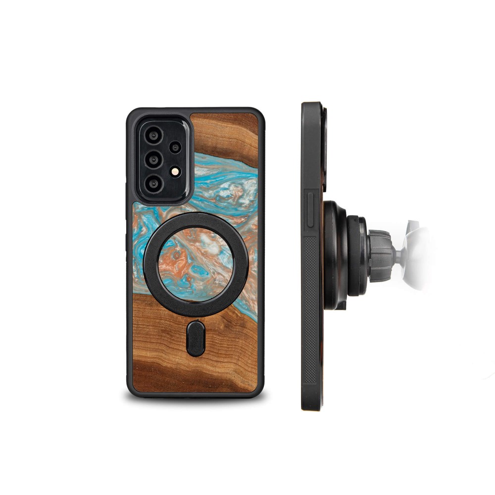 Etui Bewood Unique na Samsung Galaxy A73 5G - Planets - Saturn (2)