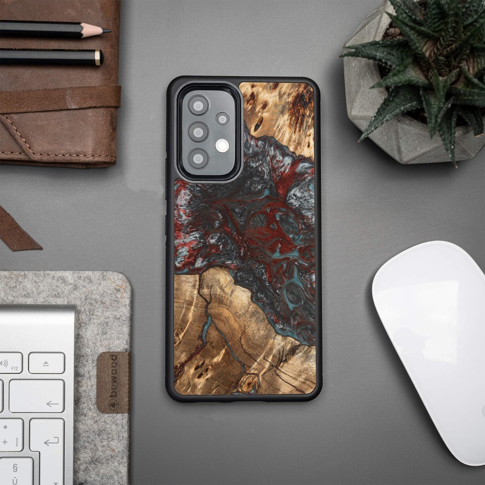 Etui Bewood Unique na Samsung Galaxy A73 5G - Planets - Pluton (3)