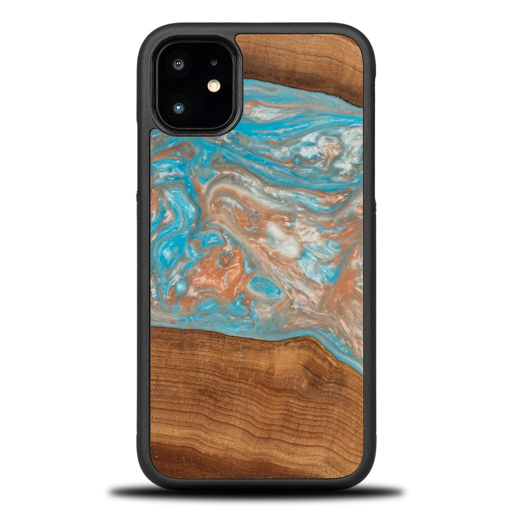 Etui Bewood Unique na iPhone 11 - Planets - Saturn (1)