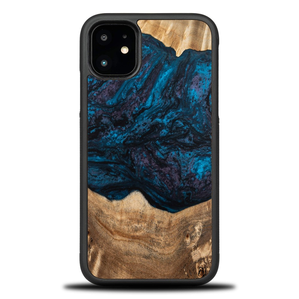Etui Bewood Unique na iPhone 11 - Planets - Neptun (1)