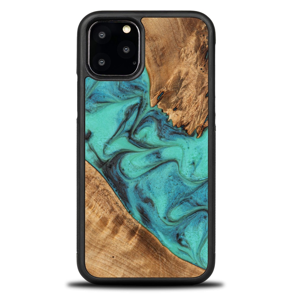 Etui Bewood Unique na iPhone 11 Pro - Turquoise (1)