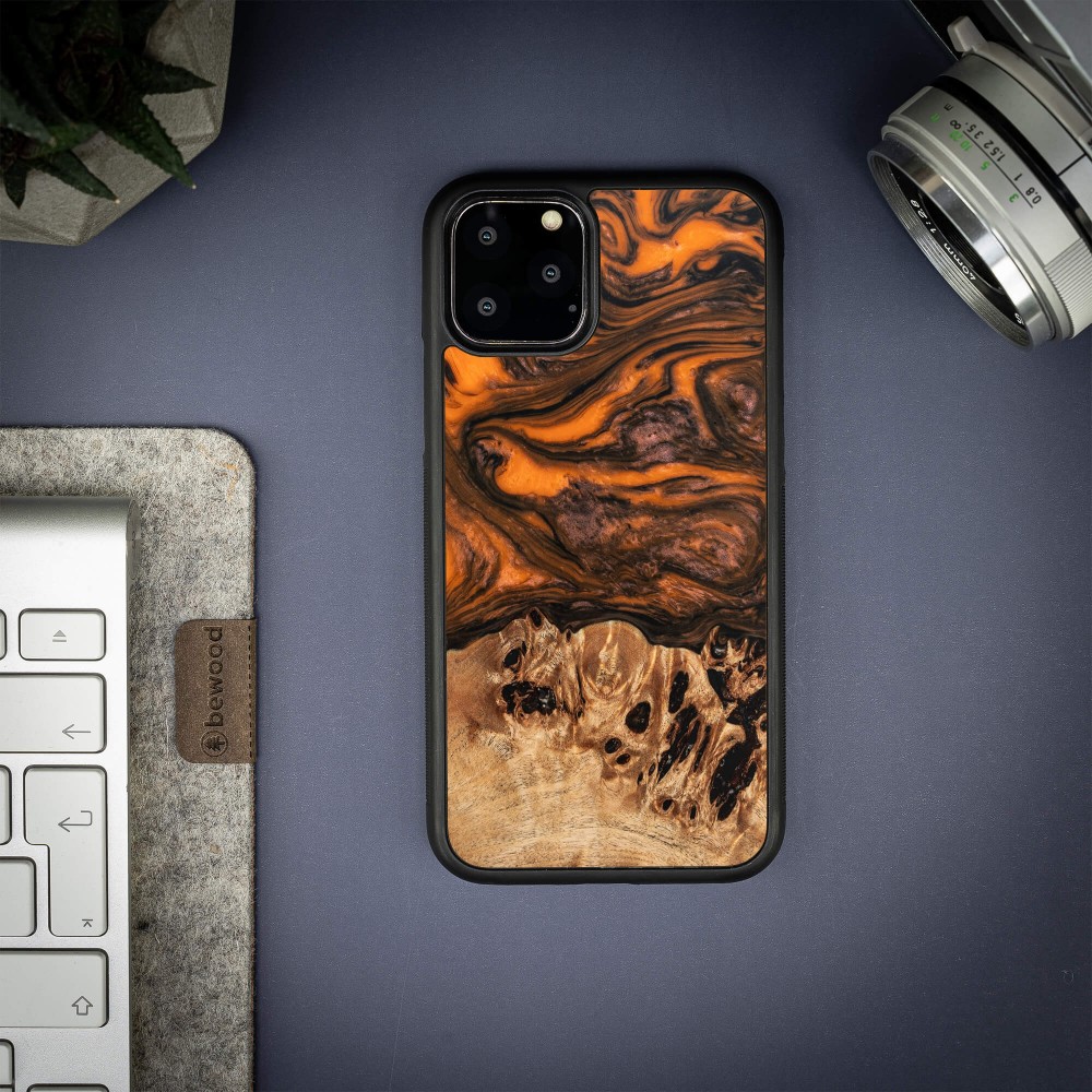 Etui Bewood Unique na iPhone 11 Pro - Orange (2)