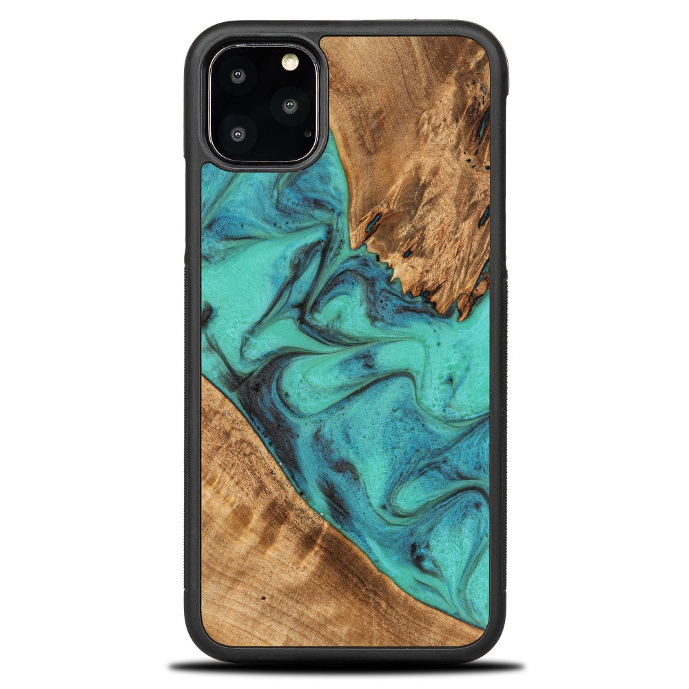 Etui Bewood Unique na iPhone 11 Pro Max - Turquoise (1)