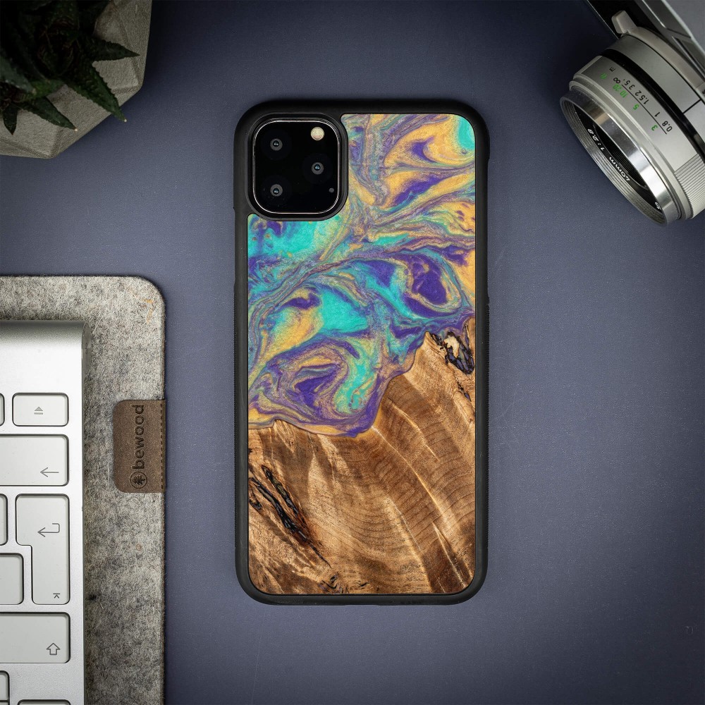 Etui Bewood Unique na iPhone 11 Pro Max - Planets - Merkury (2)