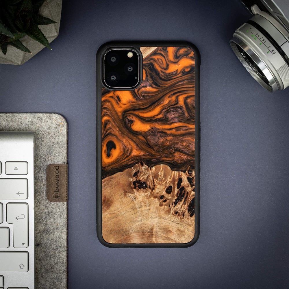 Etui Bewood Unique na iPhone 11 Pro Max - Orange (2)