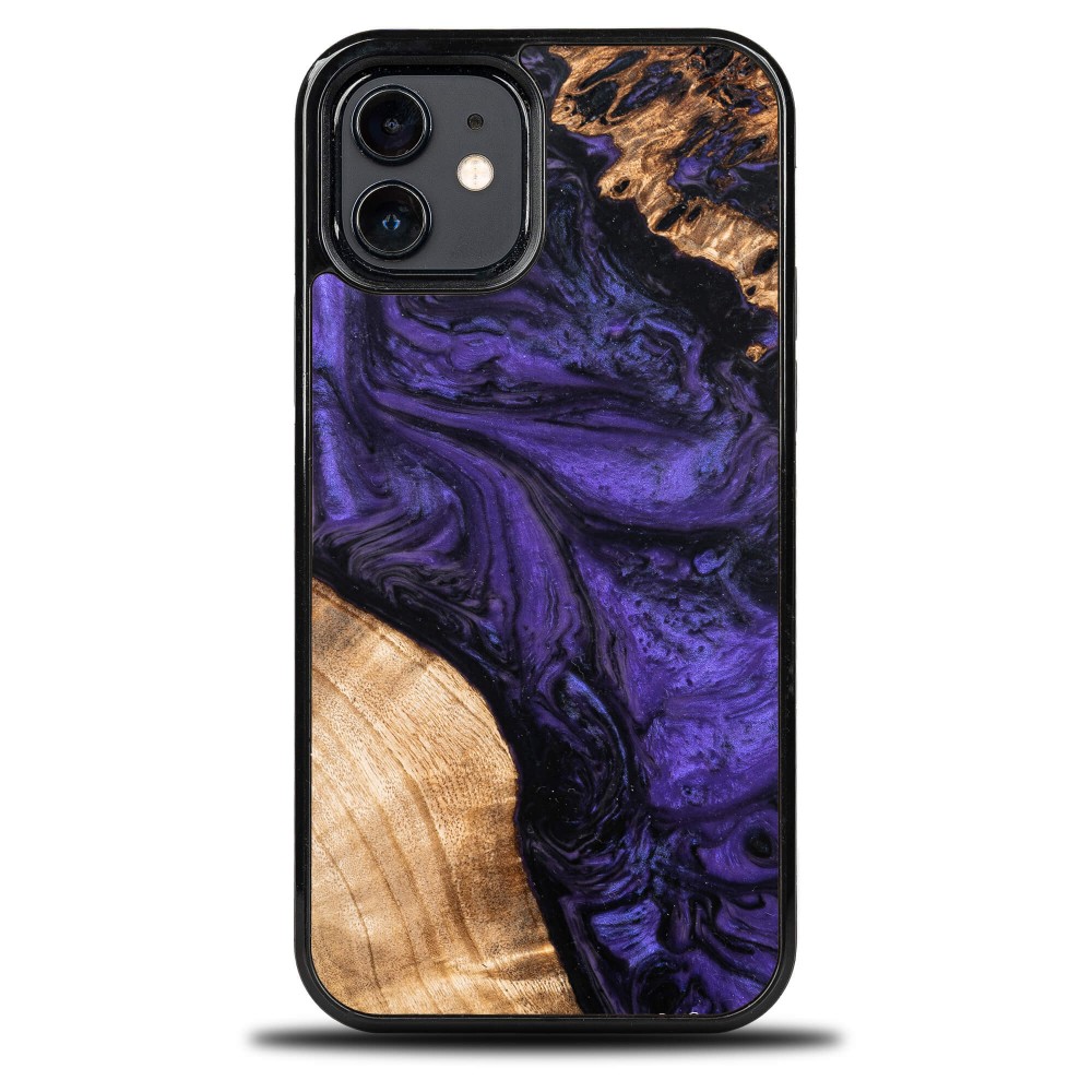 Etui Bewood Unique na iPhone 12 / 12 Pro - Violet (1)