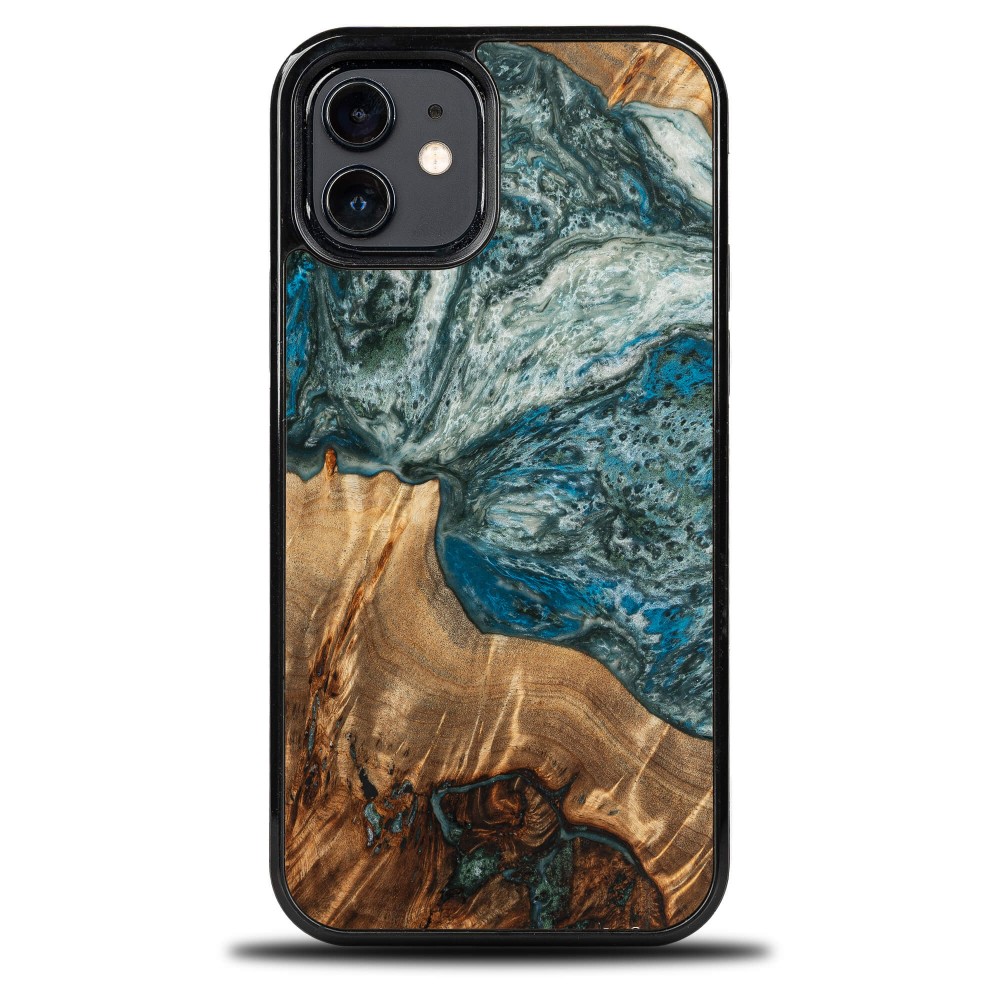Etui Bewood Unique na iPhone 12 / 12 Pro - Planets - Ziemia (1)