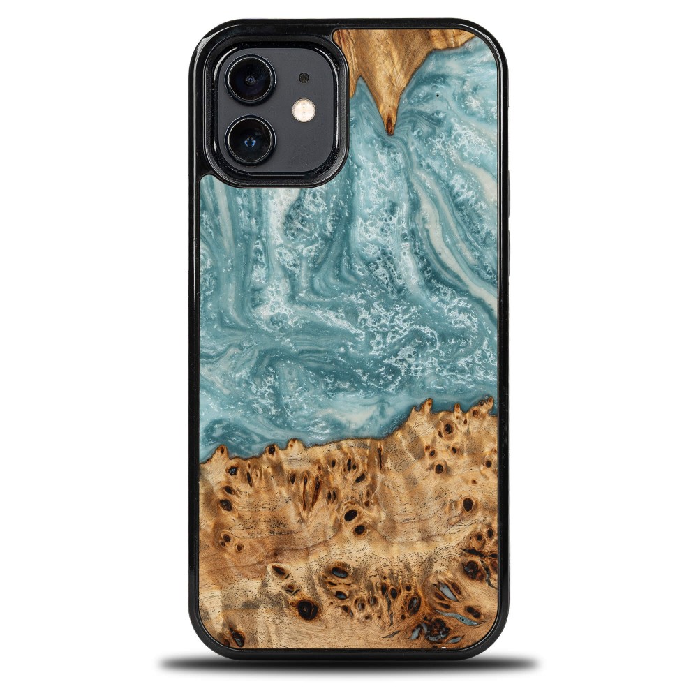 Etui Bewood Unique na iPhone 12 / 12 Pro - Planets - Uran (1)