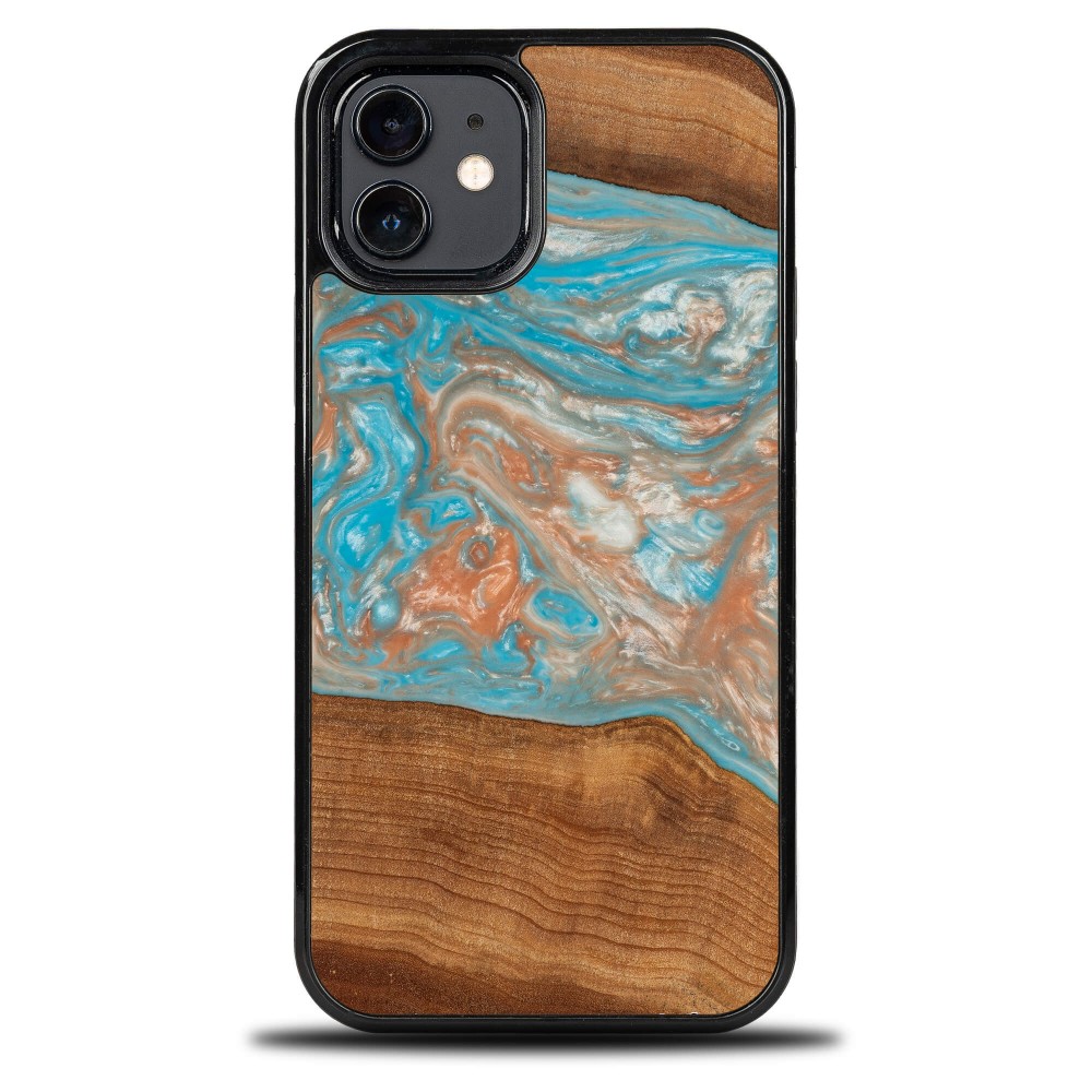 Etui Bewood Unique na iPhone 12 / 12 Pro - Planets - Saturn (1)