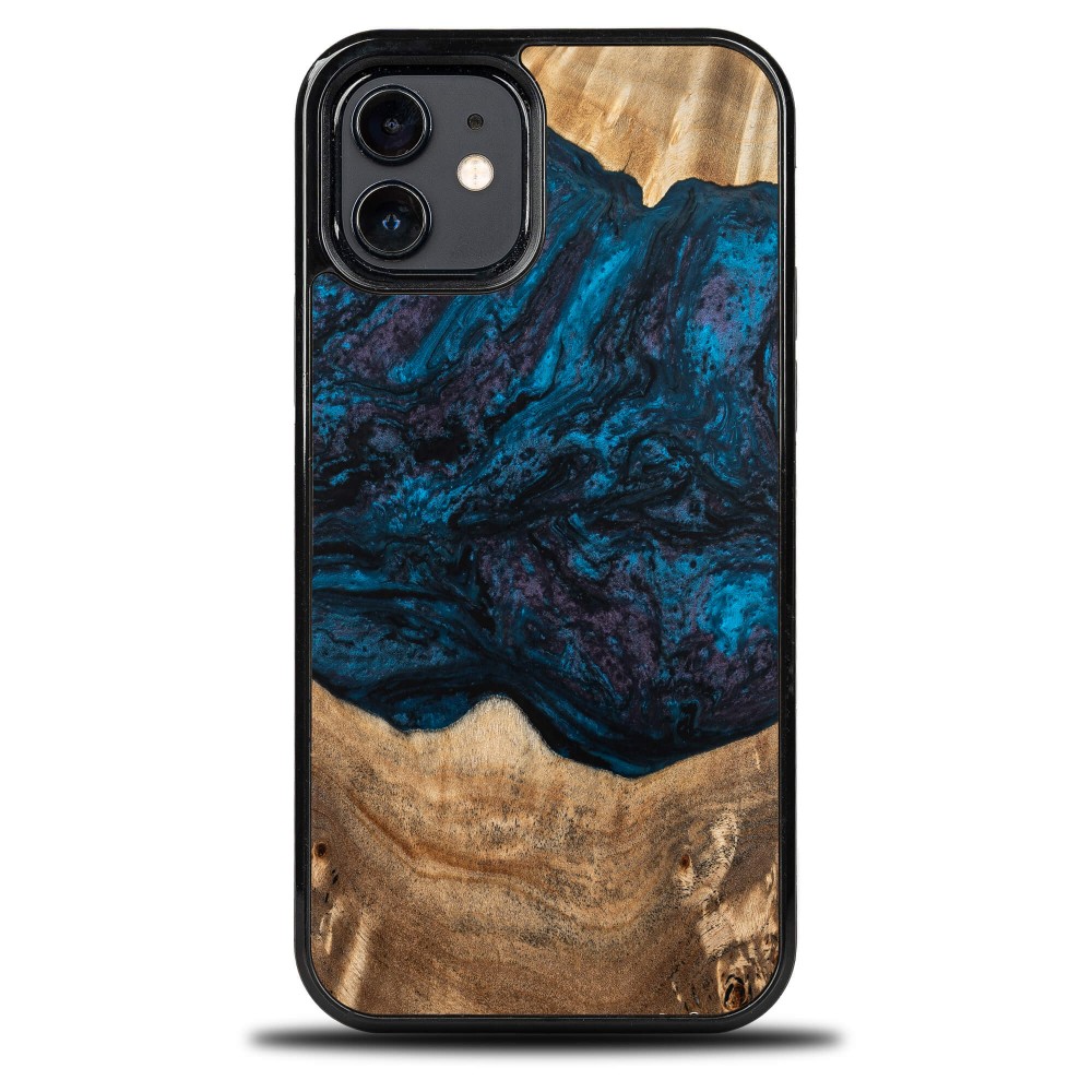 Etui Bewood Unique na iPhone 12 / 12 Pro - Planets - Neptun (1)