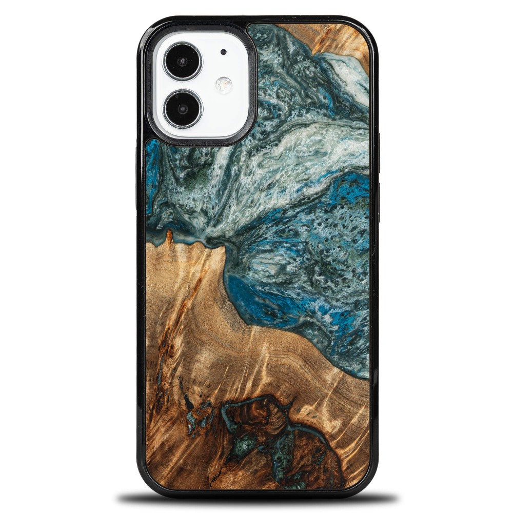 Etui Bewood Unique na iPhone 12 Mini - Planets - Ziemia (1)