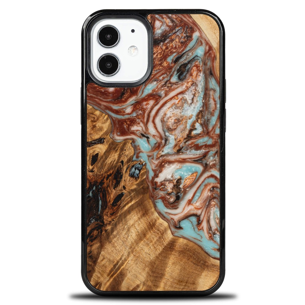 Etui Bewood Unique na iPhone 12 Mini - Planets - Jowisz (1)