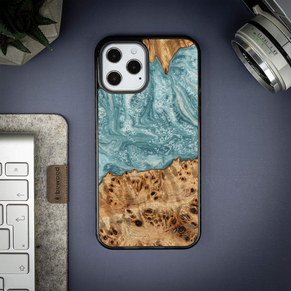 Etui Bewood Unique na iPhone 12 Pro Max - Planets - Uran (2)