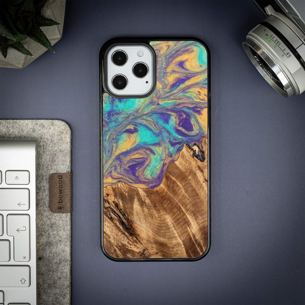 Etui Bewood Unique na iPhone 12 Pro Max - Planets - Merkury (2)