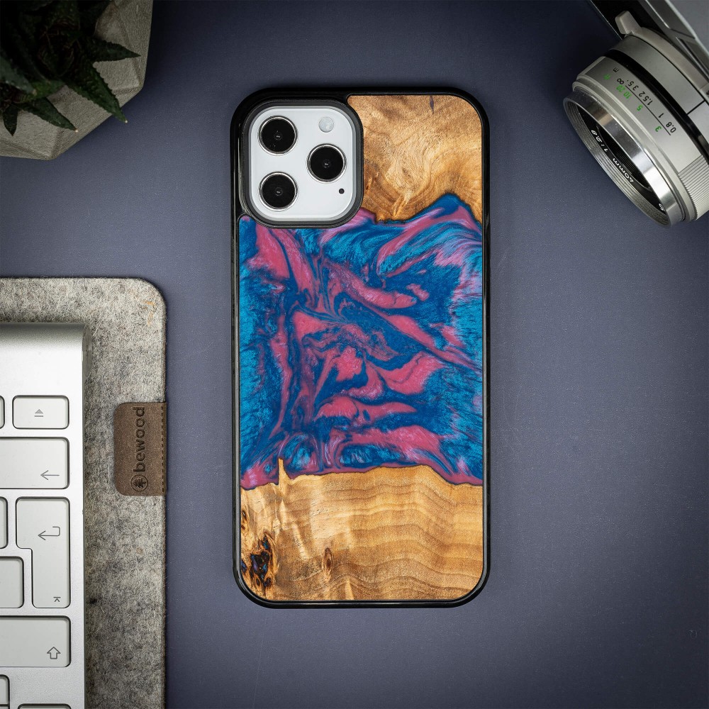 Etui Bewood Unique na iPhone 12 Pro Max - Neons - Vegas (2)