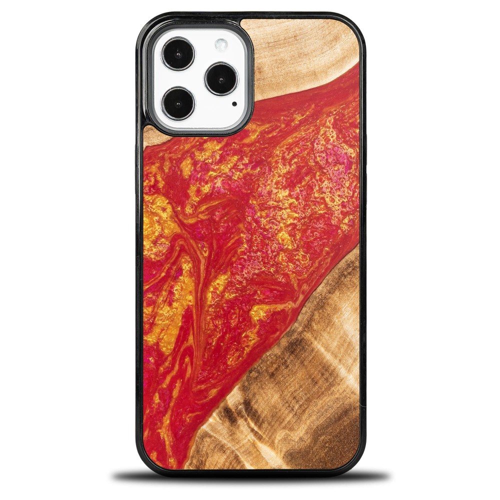 Etui Bewood Unique na iPhone 12 Pro Max - Neons - Paris (1)