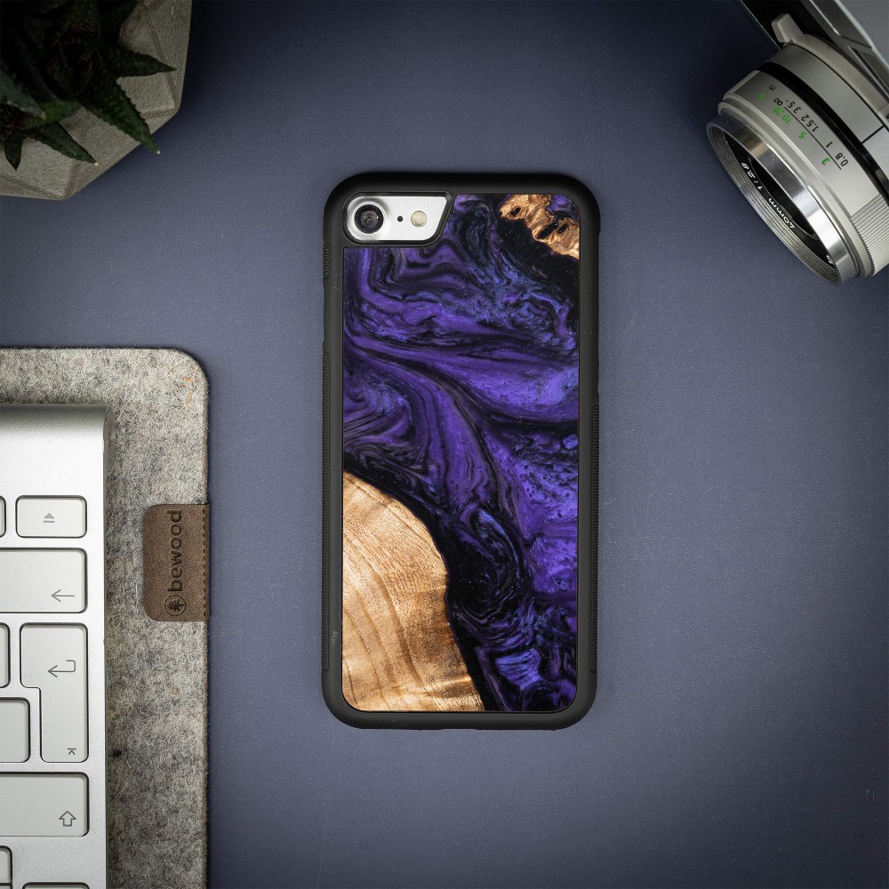 Etui Bewood Unique na iPhone 7/8  SE 2020 / 2022 - Violet (2)
