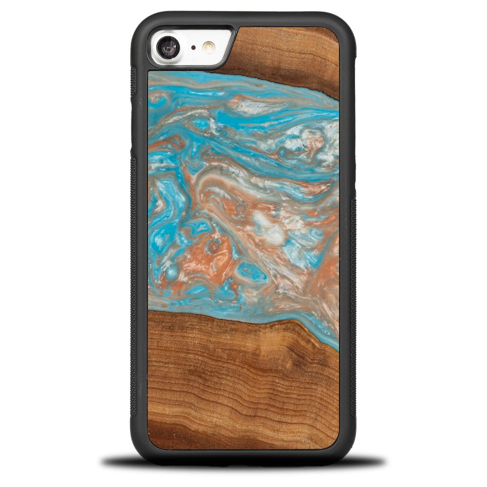 Etui Bewood Unique na iPhone 7/8  SE 2020 / 2022 - Planets - Saturn (1)