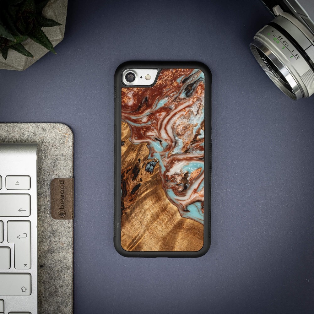 Etui Bewood Unique na iPhone 7/8  SE 2020 / 2022 - Planets - Jowisz (2)