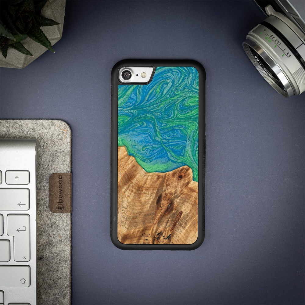 Etui Bewood Unique na iPhone 7/8  SE 2020 / 2022 - Neons - Tokyo (2)