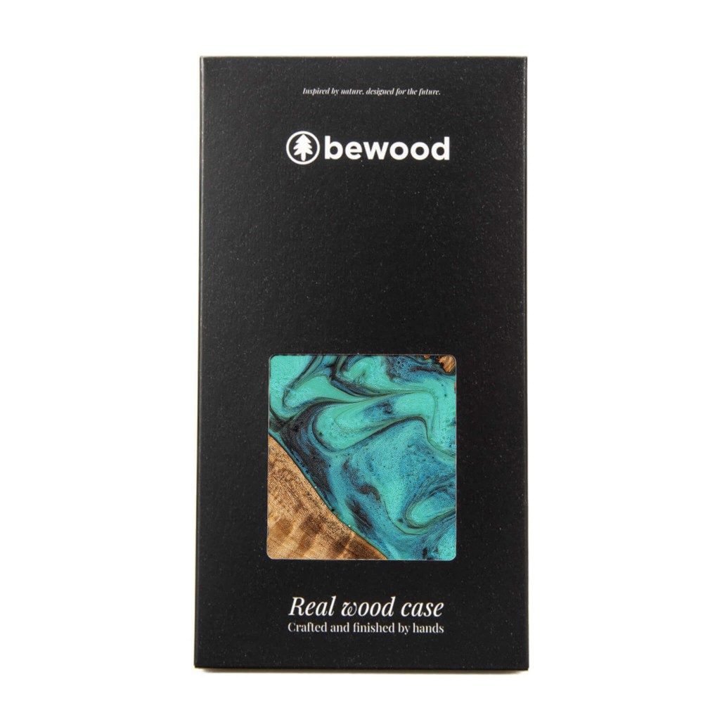 Etui Bewood Unique na iPhone 14 - Turquoise (5)
