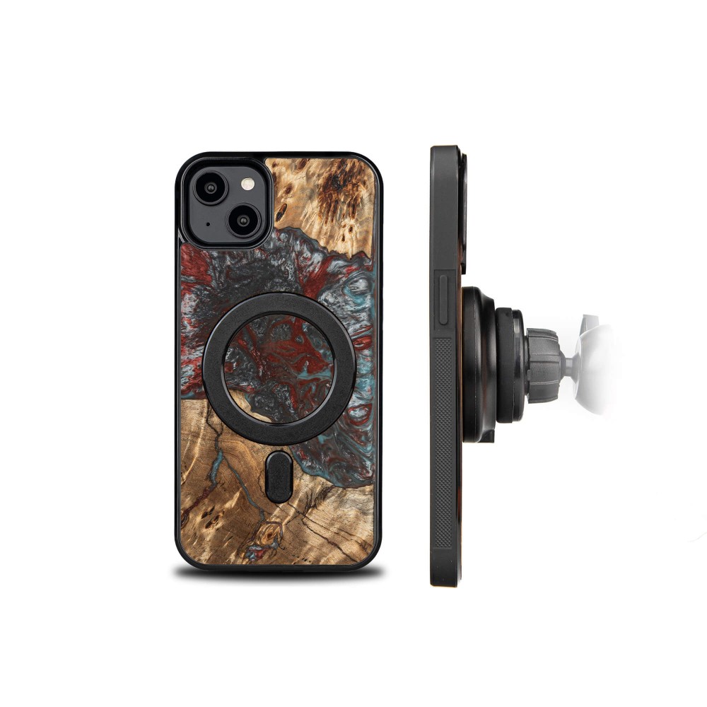 Etui Bewood Unique na iPhone 14 Plus - Planets - Pluton z MagSafe (2)