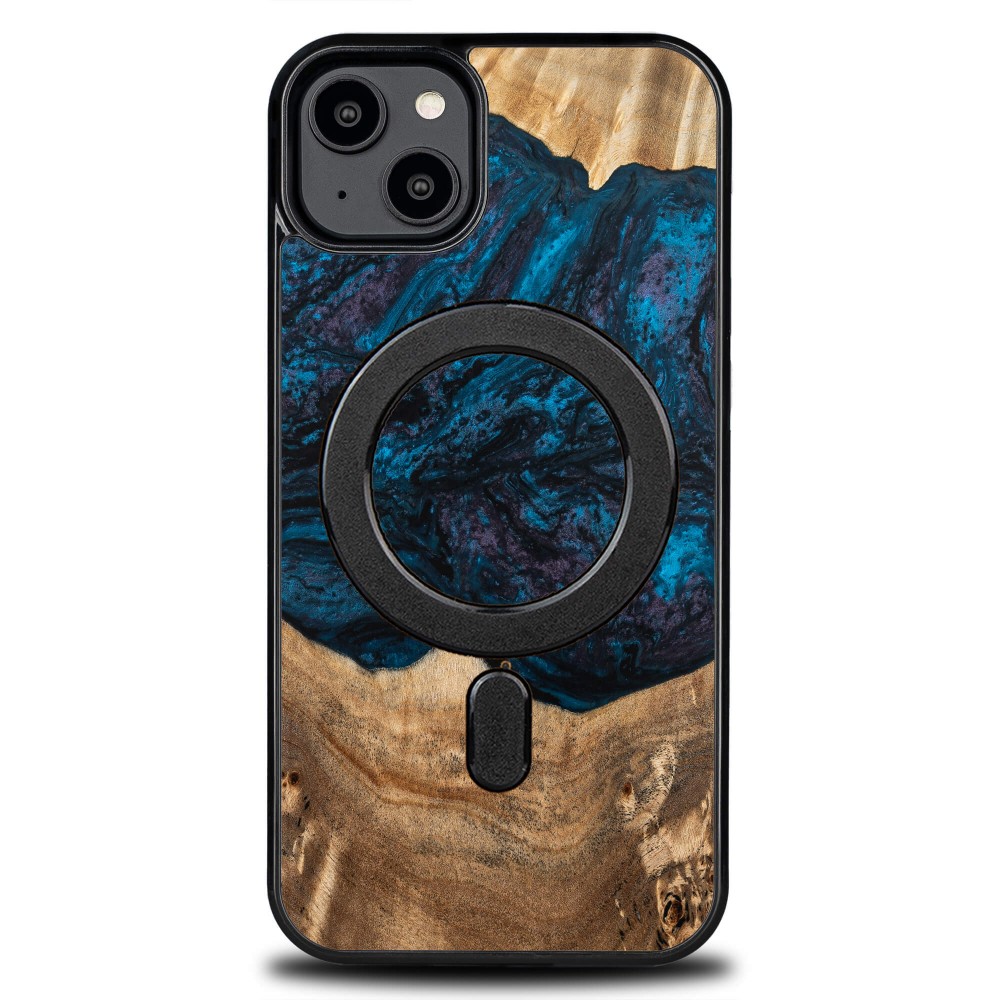 Etui Bewood Unique na iPhone 14 Plus - Planets - Neptun z MagSafe (1)