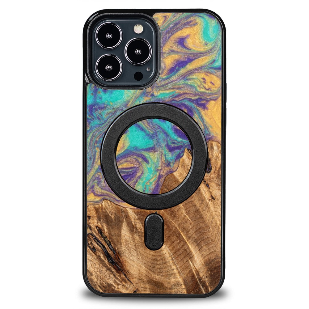 Etui Bewood Unique na iPhone 13 Pro Max - Planets - Merkury z MagSafe (1)