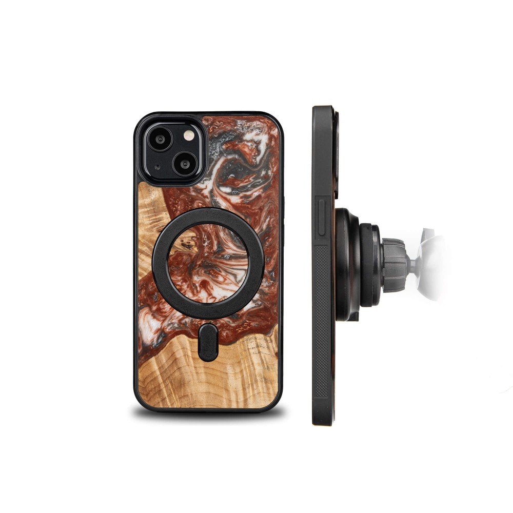 Etui Bewood Unique na iPhone 13 - Planets - Wenus z MagSafe (2)