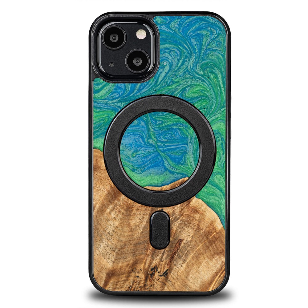 Etui Bewood Unique na iPhone 13 - Neons - Tokyo z MagSafe (1)