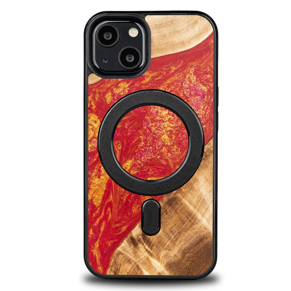 Etui Bewood Unique na iPhone 13 - Neons - Paris z MagSafe (1)