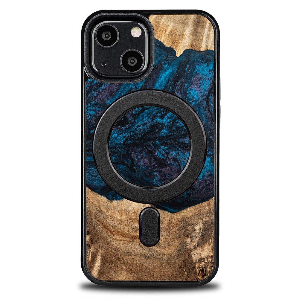 Etui Bewood Unique na iPhone 13 Mini - Planets - Neptun z MagSafe (1)