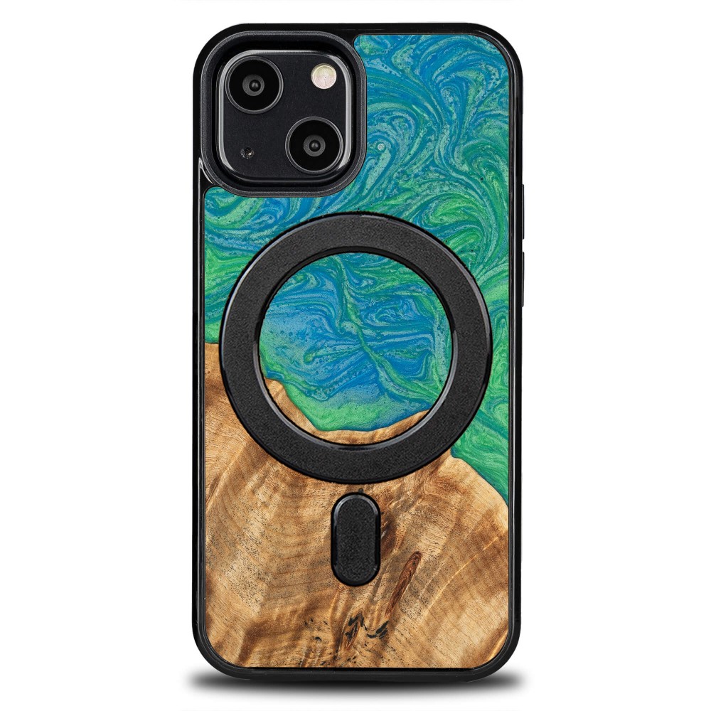 Etui Bewood Unique na iPhone 13 Mini - Neons - Tokyo z MagSafe (1)