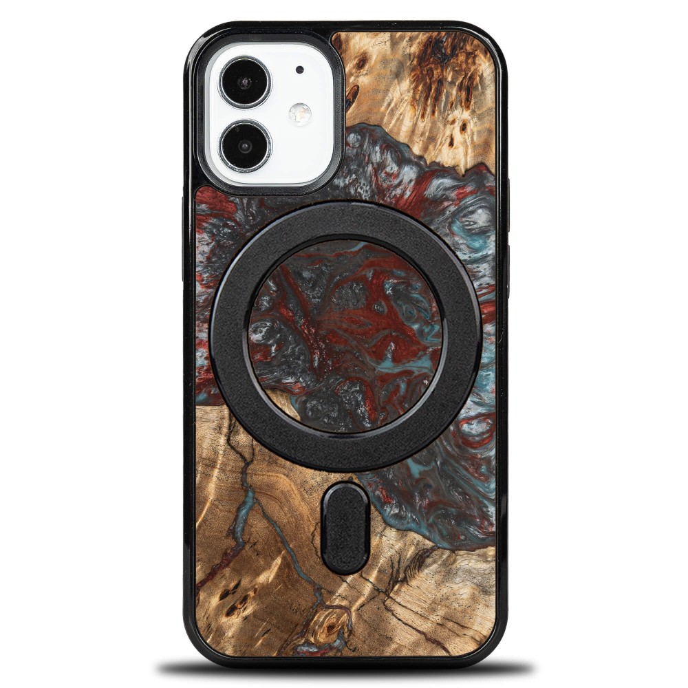 Etui Bewood Unique na iPhone 12 Mini - Planets - Pluton z MagSafe (1)