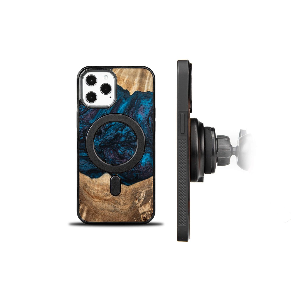 Etui Bewood Unique na iPhone 12 Pro Max - Planets - Neptun z MagSafe (2)