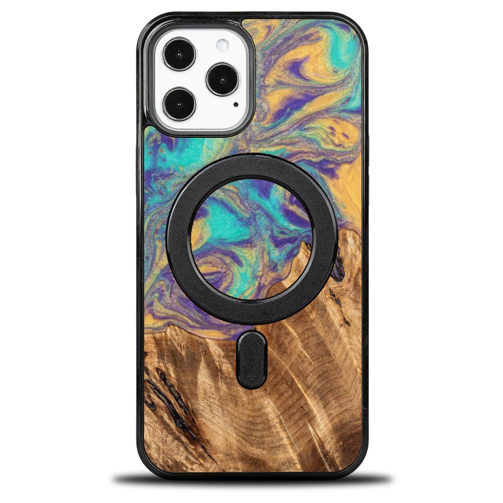 Etui Bewood Unique na iPhone 12 Pro Max - Planets - Merkury z MagSafe (1)