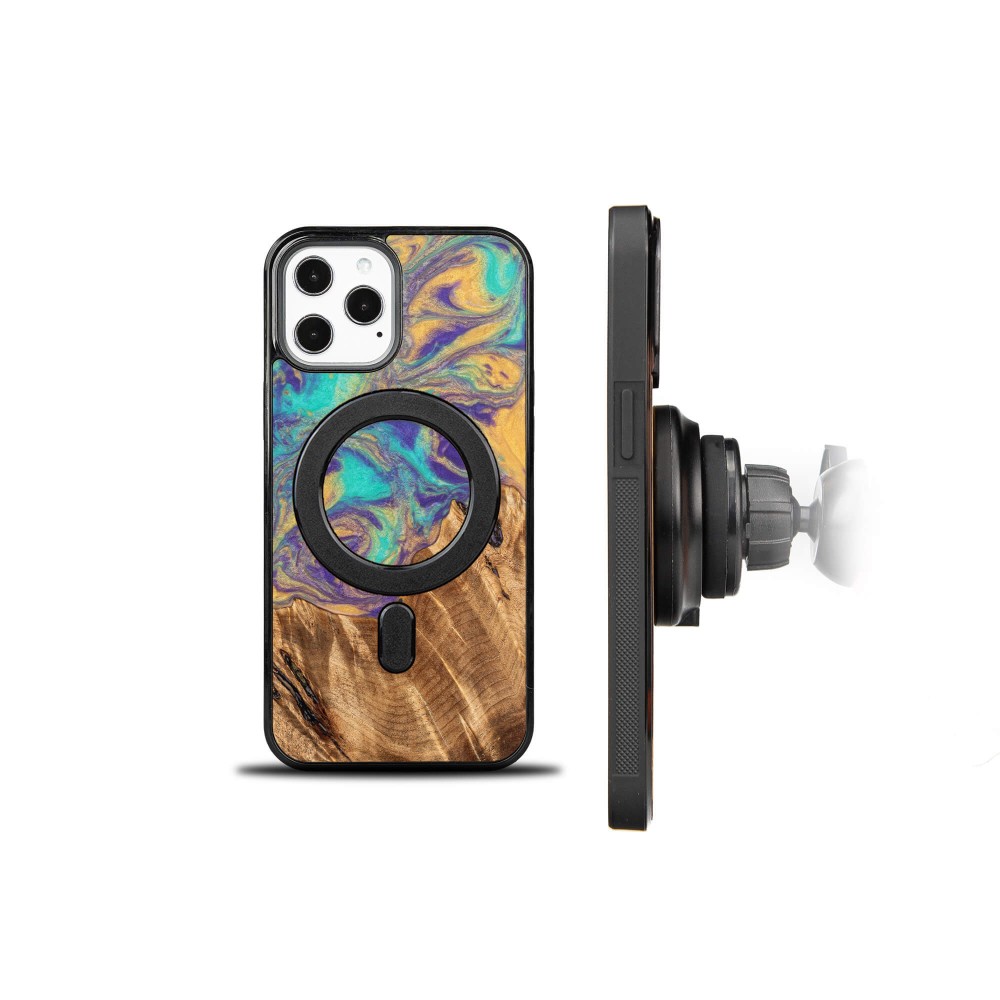 Etui Bewood Unique na iPhone 12 Pro Max - Planets - Merkury z MagSafe (2)