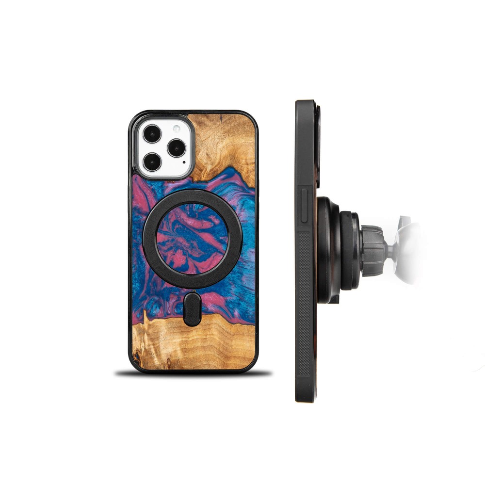 Etui Bewood Unique na iPhone 12 Pro Max - Neons - Vegas z MagSafe (2)
