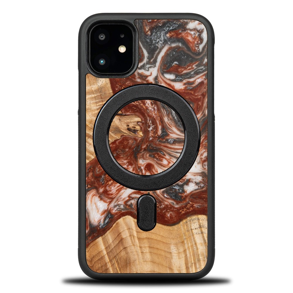 Etui Bewood Unique na iPhone 11 - Planets - Wenus z MagSafe (1)
