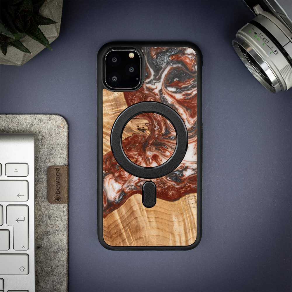 Etui Bewood Unique na iPhone 11 Pro Max - Planets - Wenus z MagSafe (3)