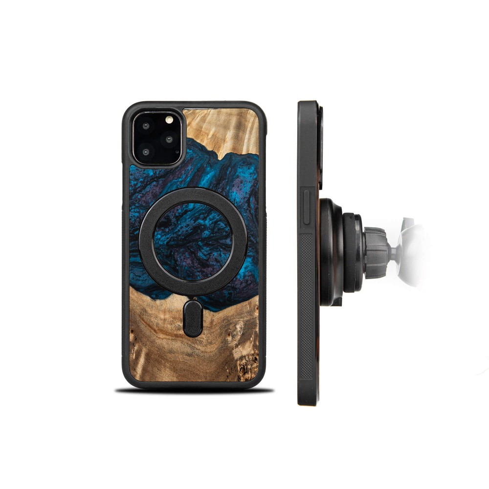 Etui Bewood Unique na iPhone 11 Pro Max - Planets - Neptun z MagSafe (2)