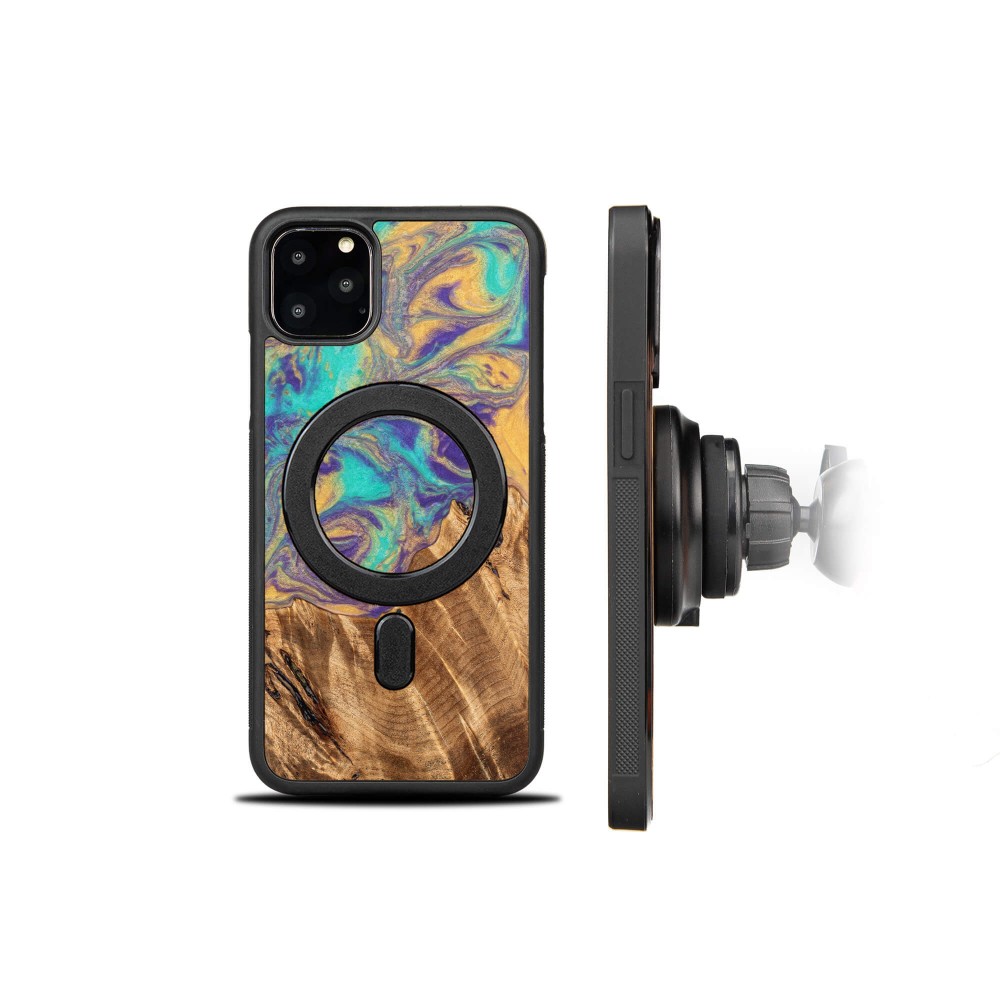 Etui Bewood Unique na iPhone 11 Pro Max - Planets - Merkury z MagSafe (2)